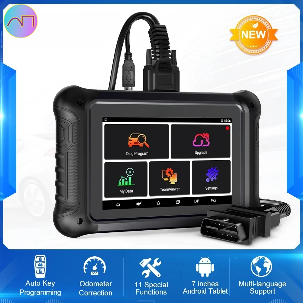 

For Auto Diagnostic Tool Mileage Adjustment Tool Key Programmer Immobilizer EEPROM Read Pin Code With 11 Reset ANCEL DP500