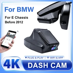 4K DashCam For BMW E Chassis E60 E61 E65 E66 E70 E72 E83 E84 E88 E92 E93, Plug and Play Car DVR, Dash Camera for Car Accessories