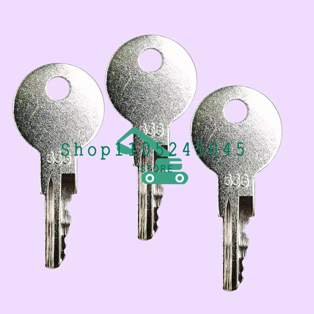 50pcs 556 New Ignition Keys 556 642628 Compatible with Ford Skid Steer Loader L35 L120 L160 L170 L175 L180 L185 L190 L250