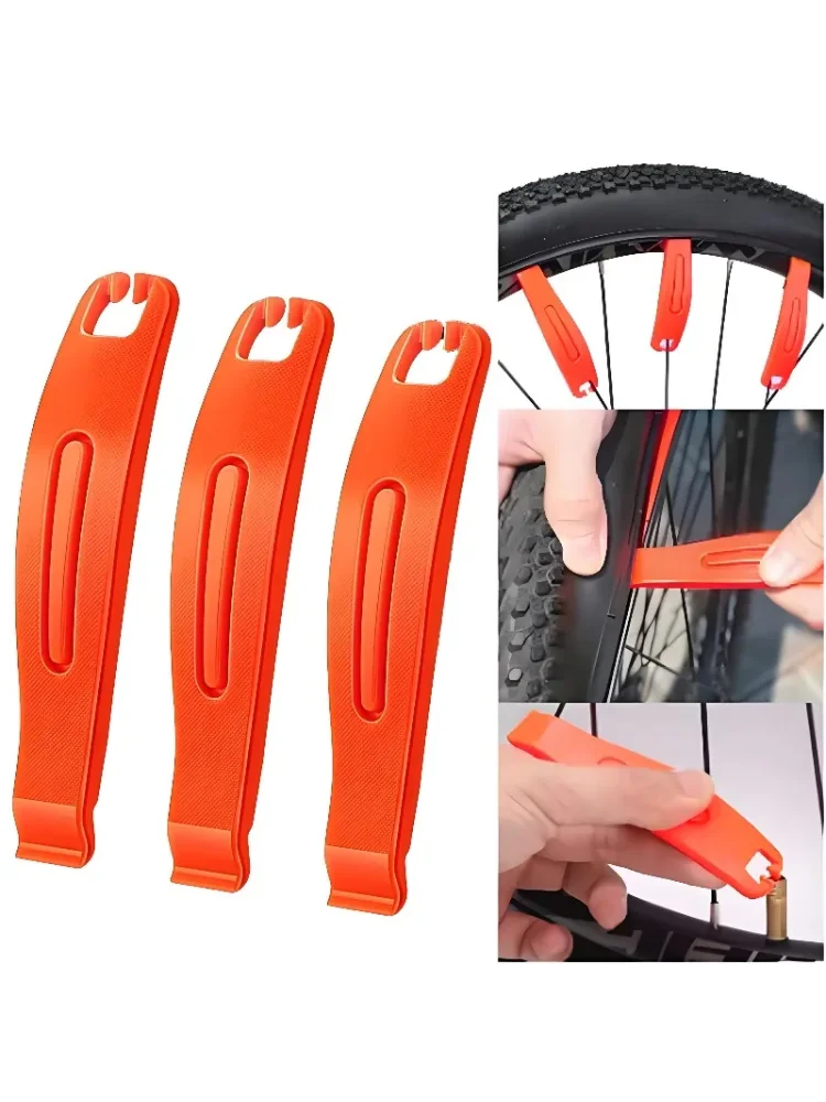 AliExpress NONE 3pcs Bicycle Tyre Tire Lever Bike Crowbar Removal Tool Portable Mountain Road Bike Wheel Tire Repair Tool Cycling Accessories