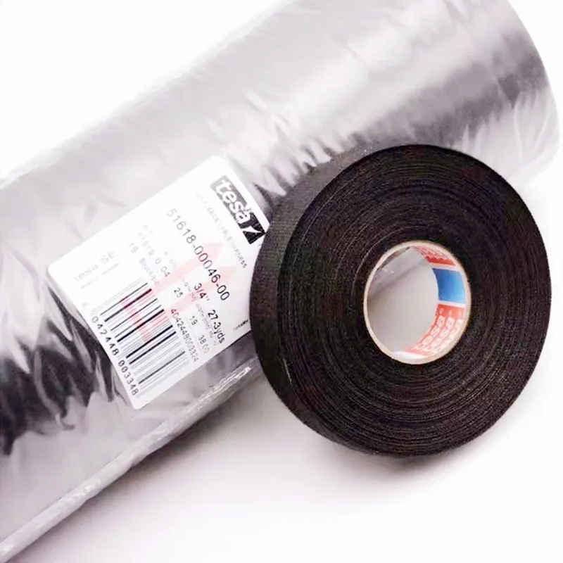 15m 30mm 25mm 19mm 15mm 9mm Black Velvet Wiring Bundle Flame Loom Harness Retardant Electrical Tape Adhesive Cloth Fabric Wiring