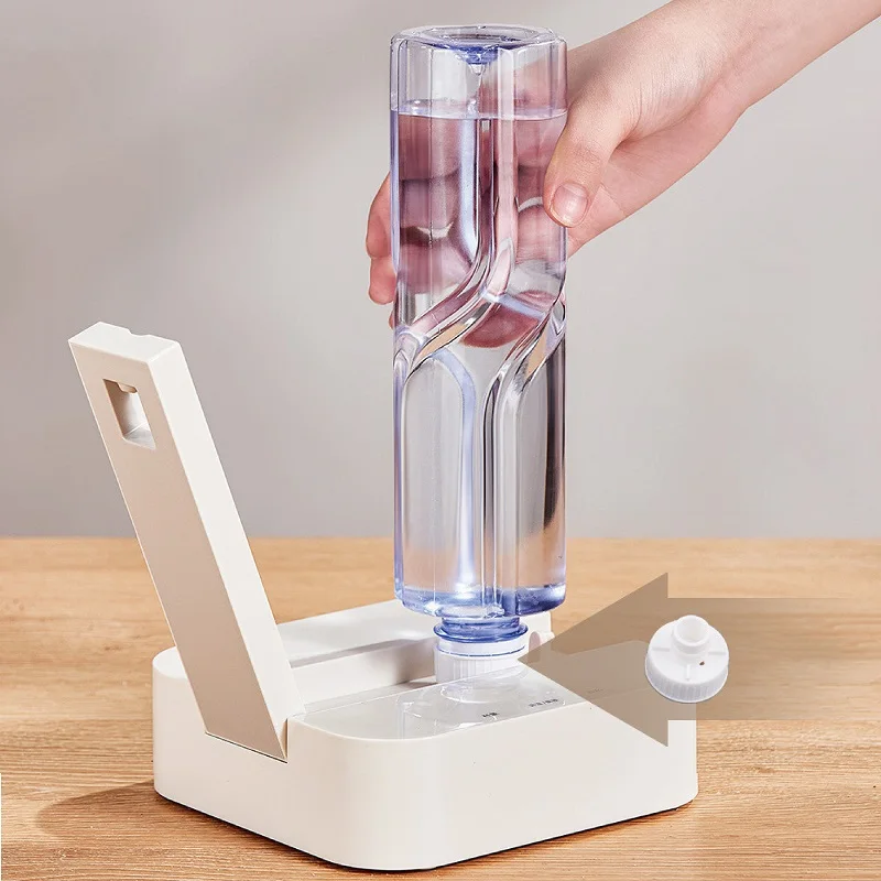 2000W Portable Instant Hot Water Dispenser Mini Electric Kettle Foldable Pocket Rapid Heating Temperature Control Pump 260ml
