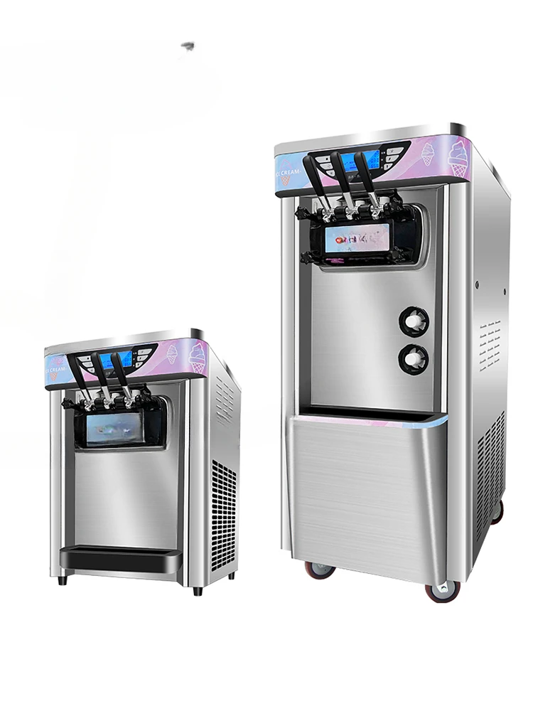 Ice cream machine commercial vertical automatic milk tea shop ice cream machine soft ice cream machine