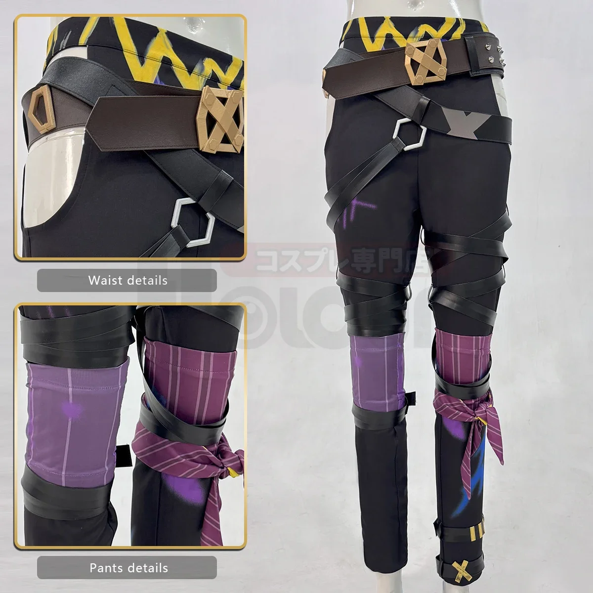 Cosplay  Game Jinx Cosplay Costume Wig Scrawl Vest Pants  Hat Outfit Halloween Christmas Gift Cos Convention