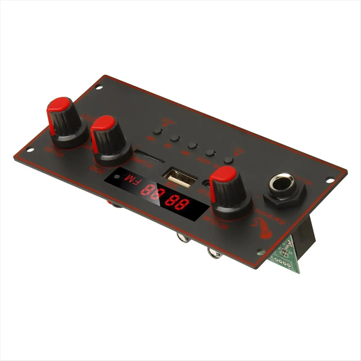 (A32M) Bluetooth 5.0 MP3 Decoder Board 10W Amplifier Audio Player 5V DIY MP3 Player Car FM Radio Module TF USB Mic Record