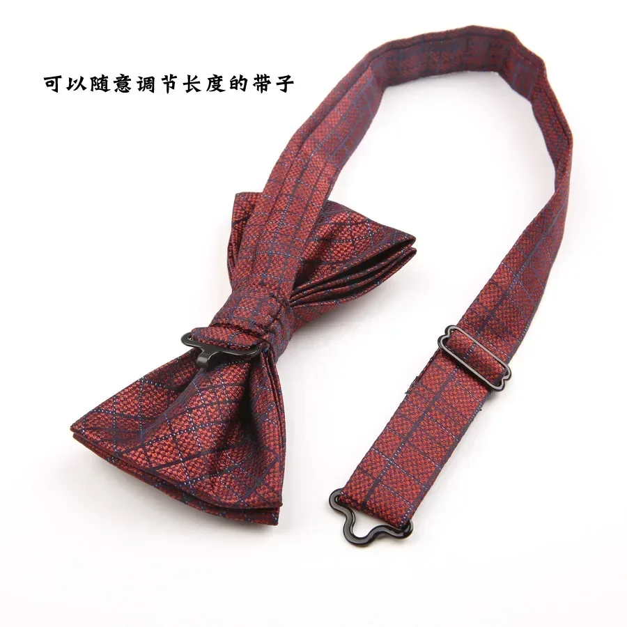 blue red wool Women children velvet boy girl men flexible green color bow tie male man wedding businessblack accessories