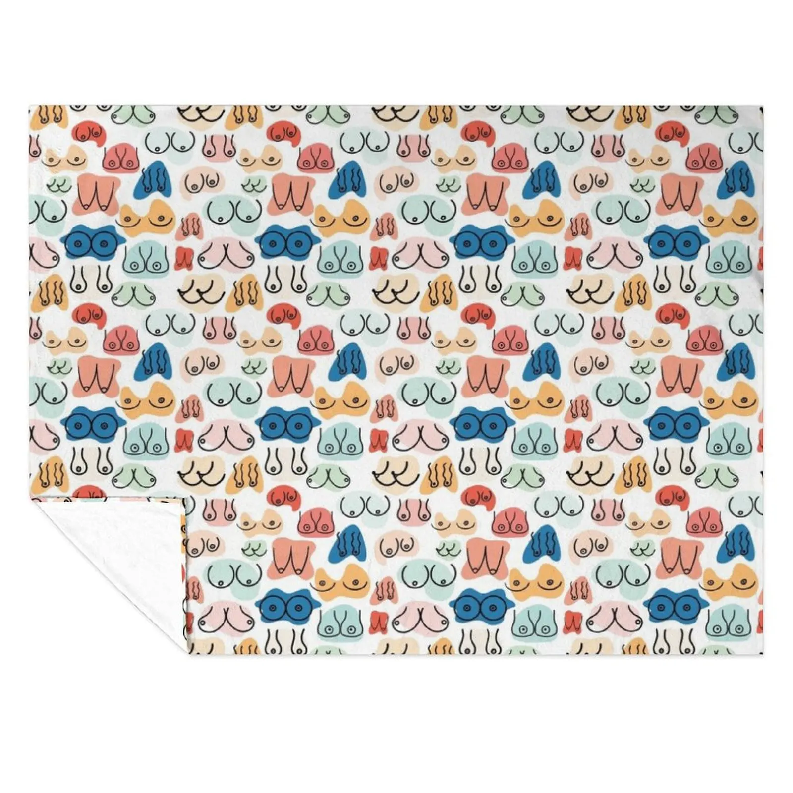 

Boobs Throw Blanket Cute Sofas Thin Warm Blankets