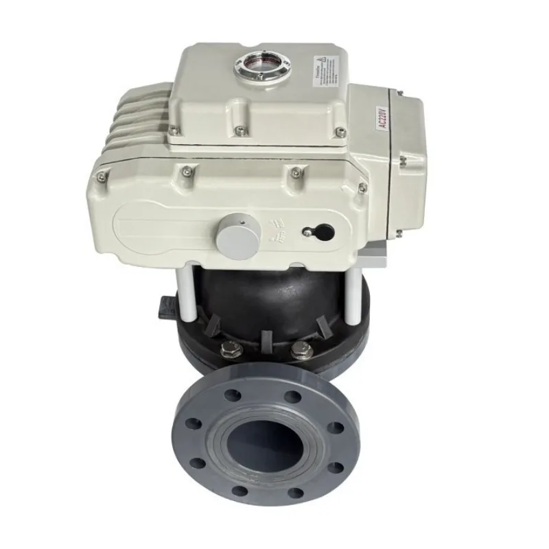

G941X Electric Plastic Diaphragm Valve UPVC Electric Diaphragm Valve Switch/Adjust