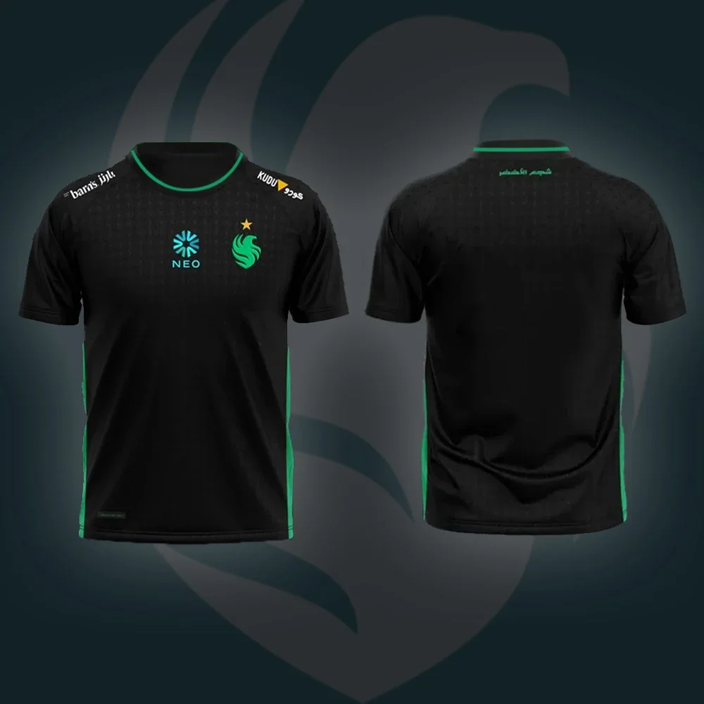 2025 الرجال جديد مكافحة الإرهاب النخبة فريق 2 الصقر Esports موحدة جيرسي ثلاثية الأبعاد مطبوعة تنفس رياضي موضة تي شيرت رياضي