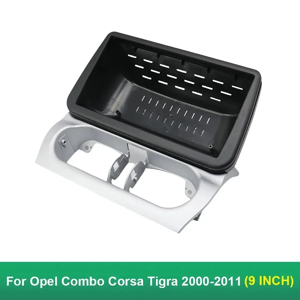 

For 2001-2011 OPEL COMBO/ CROSA/TIGRA (9INCH) Car Radio Fascias Android GPS Stereo Player 2 Din Head Unit Panel Dash Frame