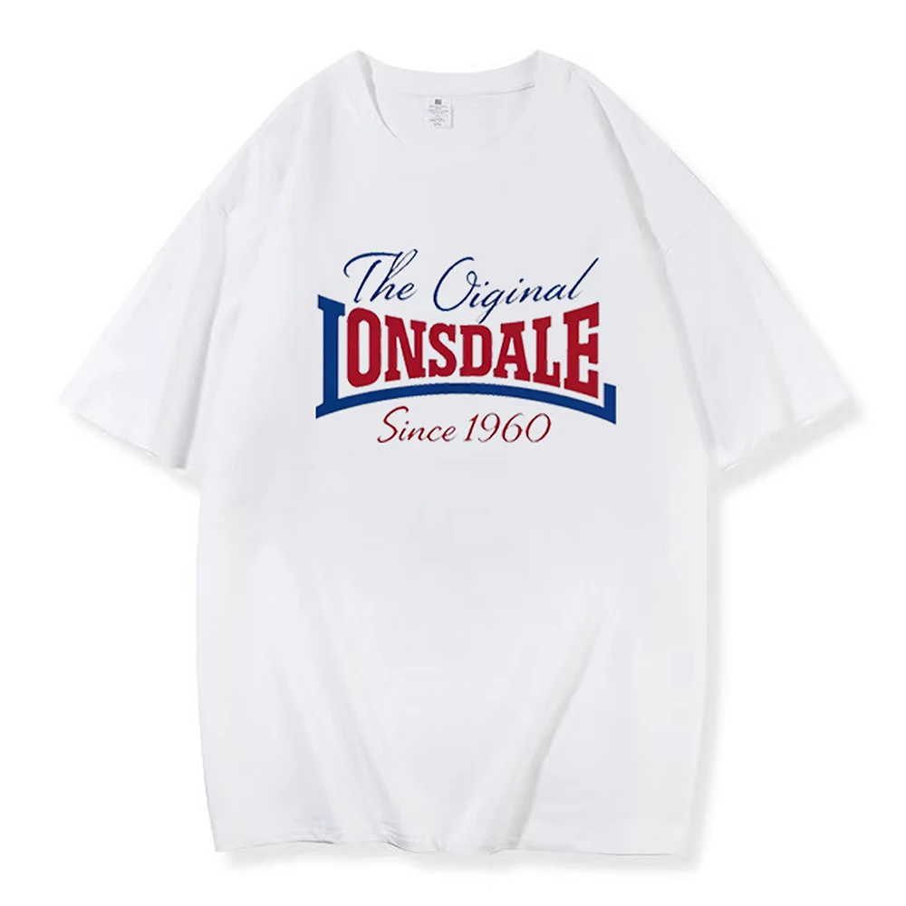 2026 LONSDALE World Rally Championship Fan Edition LONSDALE Cotton Short Sleeve T-shirt Half Sleeve