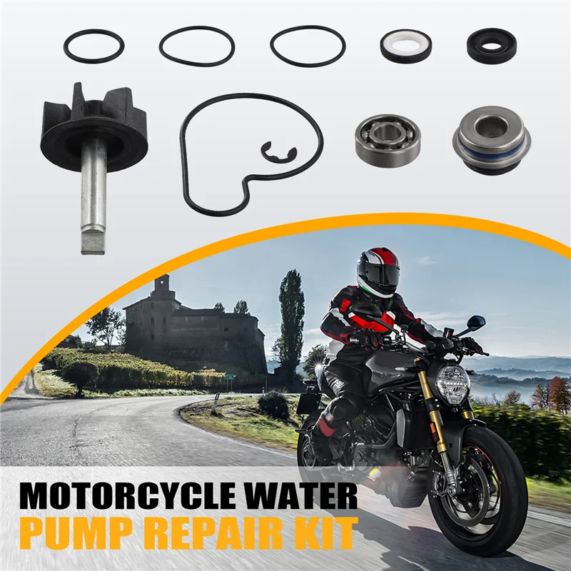 

NEW-Motorcycle Water Pump Repair Kit Repair Kit For Suzuki Burgman125 400 Tianlang 250 400 AN400