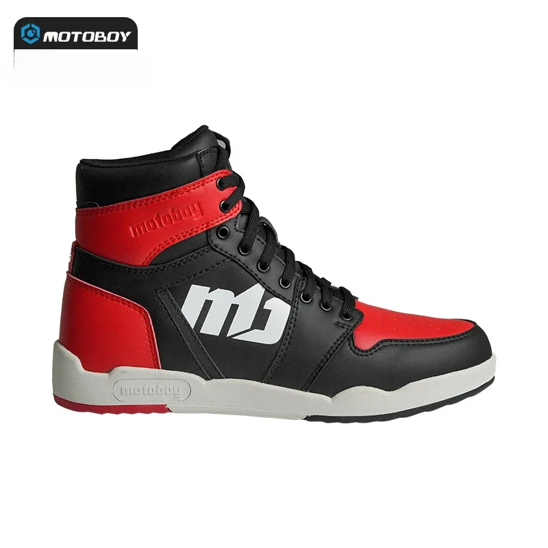 Motoboy Motorcycle Boots  Winter Motorcycle Riding Boots Racing Shoes Anti-drop Knight Equipment Casual Men Women Four Seasons