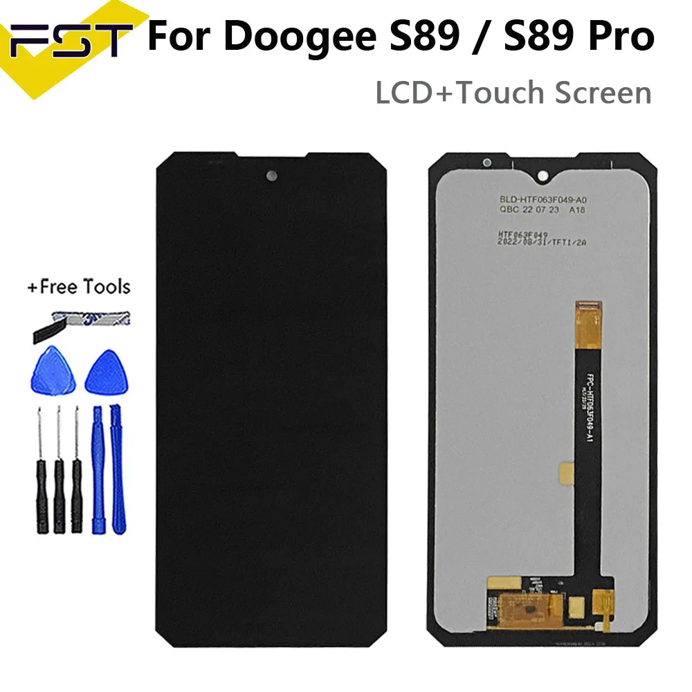 

Original LCD For Doogee S89 Pro LCD Display Touch Screen Digitizer Assembly For Doogee S89Pro LCD Doogee S89 Display Sensor