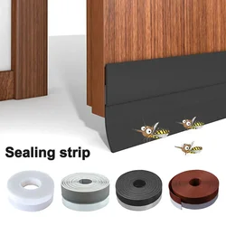 1M Door Bottom Seal Strip Weather Strip Under Door Draft Stopper Thicker Anti-Cold Gap Blocker Sealing Weather Strip