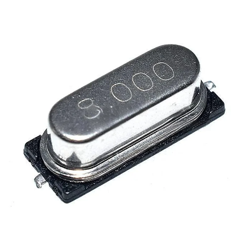 10PCS 49SSMD oscillatore a cristallo passivo 4MHZ 6MHZ 8MHz 12MHZ 11.0592M 16MHZ 20MHz 22.1184M 24MHZ 25MHZ oscillatore al quarzo cristallo