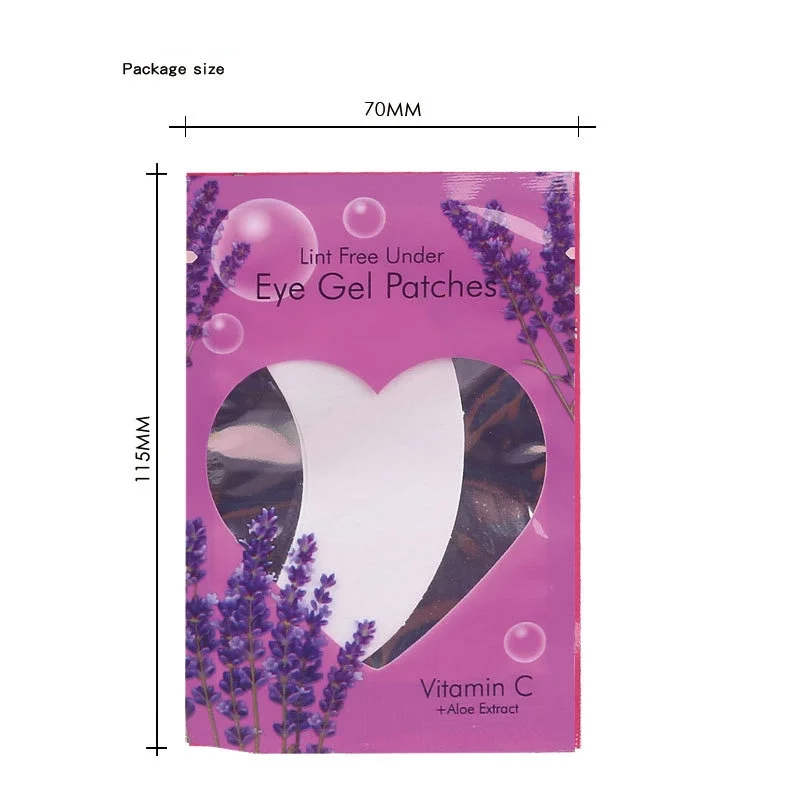 Women Make Up 25pairs =50pcs V Shaped Eyelashes Patches Hydrogel Gel Eye Patches False Eyelashes Extension Under Eye Pads