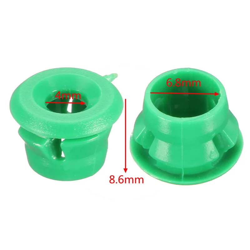 

20pcs/kit Side Sill Skirts Moulding Grommet Clips Car Clips For BMW E30 E32 E36 E46 E60 E61 E63 Green Part Number Auto Clips