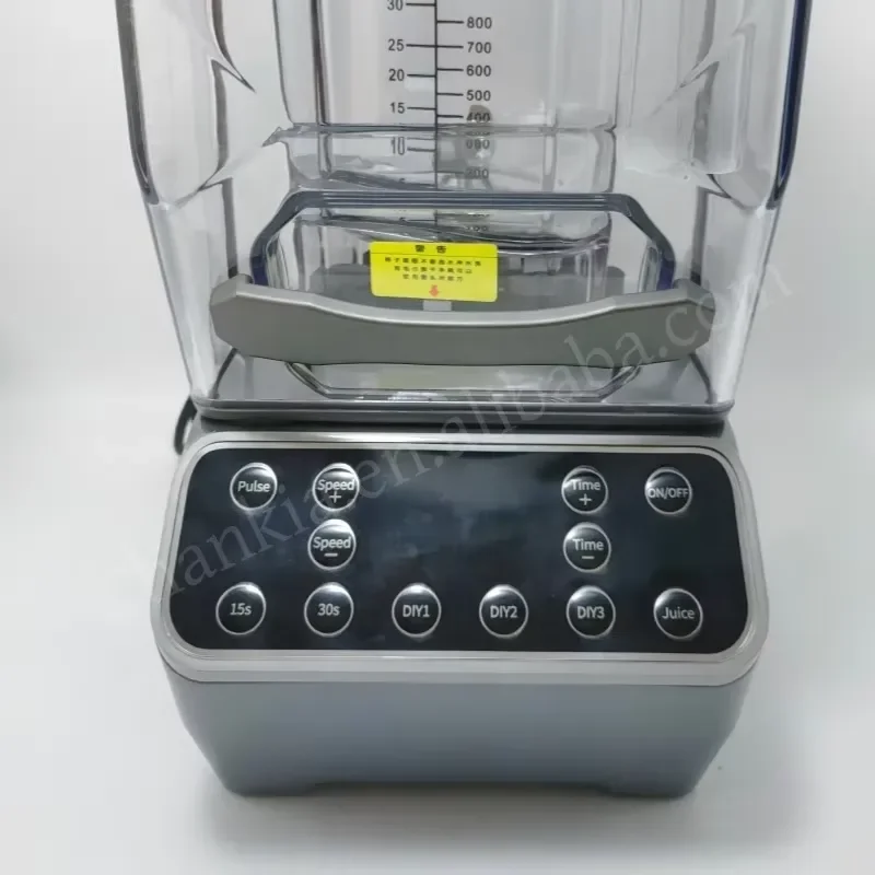 2026 New Heavy-duty Commercial Mixer 2200W Powerful Multifunctional Electric Beverage Machine 5 + Speed 6 Blades ABS