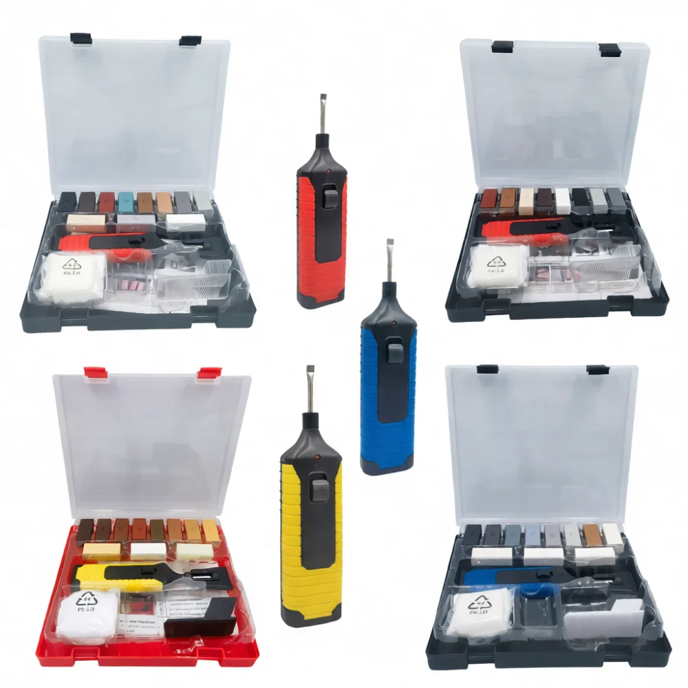 Laminate Floor Repair Set Wood Flooring Scratch Remover Professional Home Improvement Tool Kit For Tiles And Plastic Surfaces
