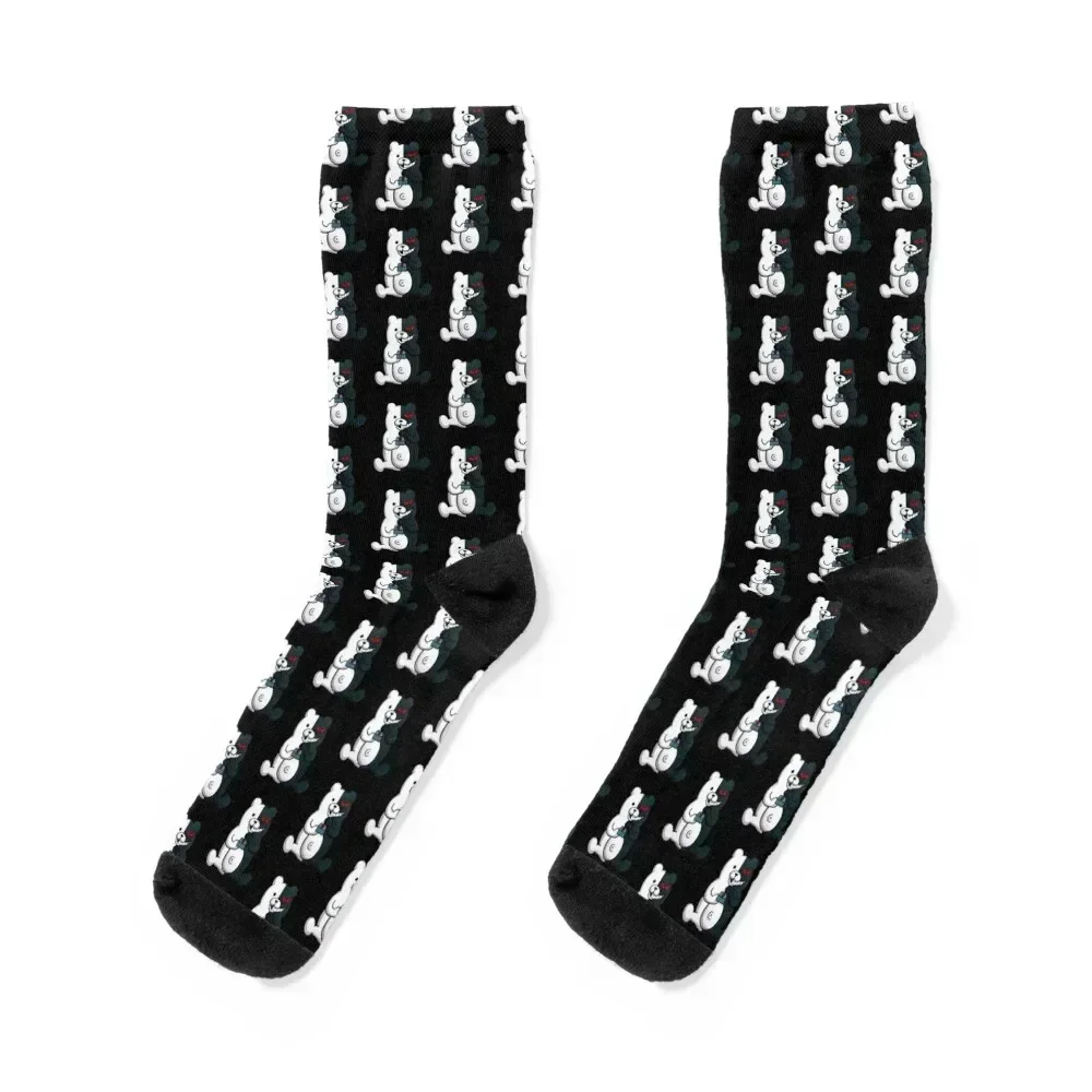 

Danganronpa Monokuma Mask Socks colored compression anime designer Women Socks Men's
