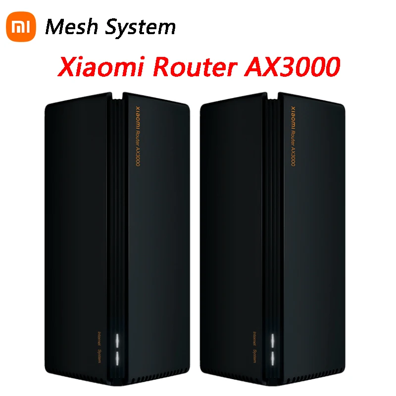 

Original Xiaomi Router AX3000 Mesh Wifi6 2.4G 5.0 GHz Full Gigabit 5G WiFi Repeater Network Extender Mesh Routers Range Extender