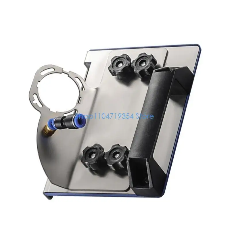 0XLD Precisions Tile Edges Cutter Stainless Steel Guide Rails for 100 Type Grinders 45 Degree Tile Chamfering Tool