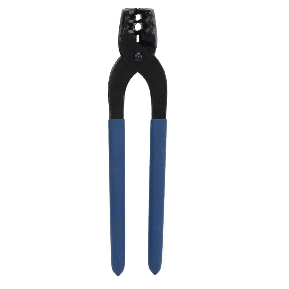 Carbon Steel Brake Line Bending Pliers Dual Size Slots Non-Slip Handle Tube Bending Pliers 3/16 Inch & 1/4 Inch