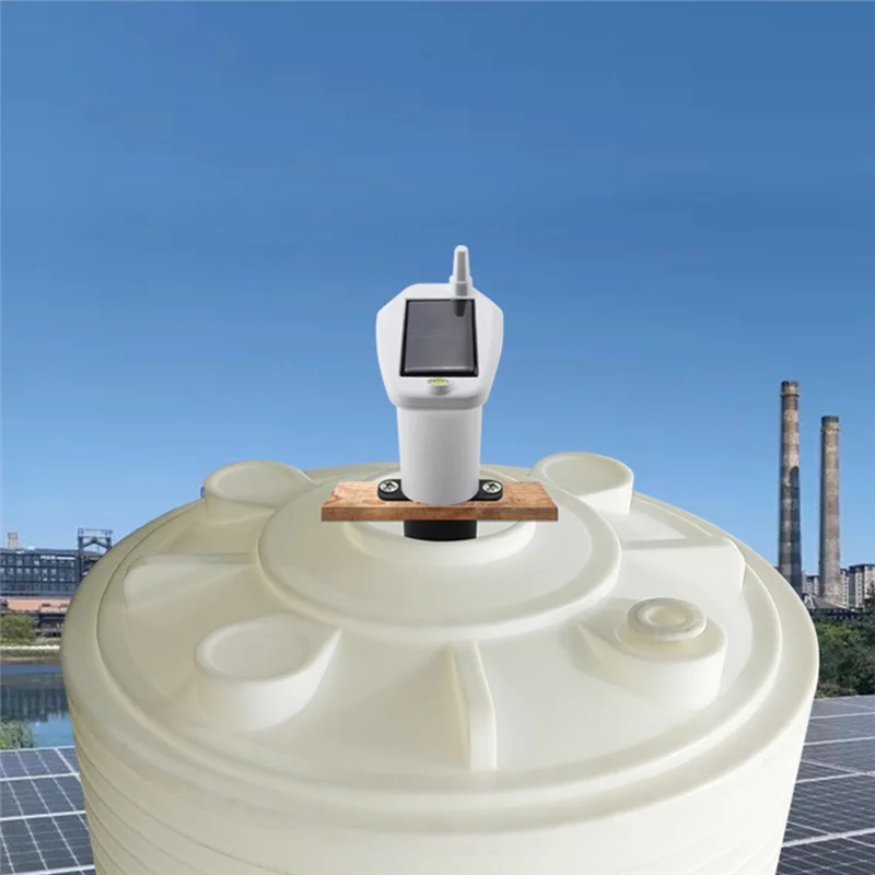 ABGH-ультразвуковой датчик уровня, измеритель уровня воды и жидкости, датчик уровня жидкости с дисплеем температуры, светодиодный дисплей