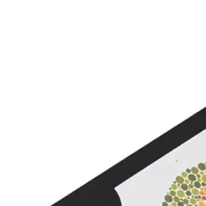 Color Blindness Test Optometry Test Book Color Vision Testing Album-Type Design Easy Operation Red-Green Deficiency