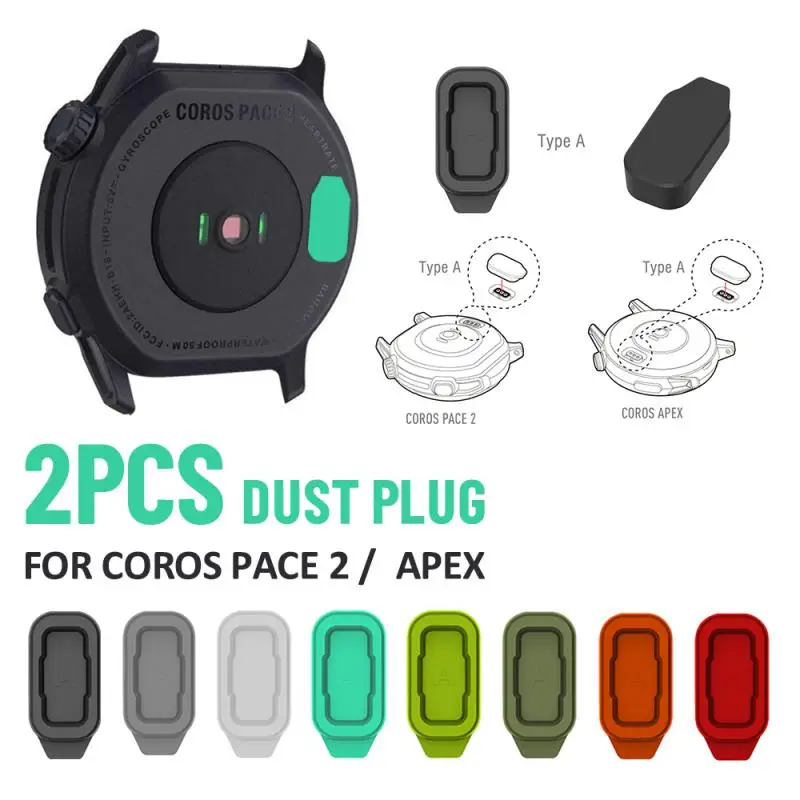 2/3/4SETS Wrist Strap Dustproof Multiple Colors Available For Selection Easy To Install And Disassemble Material Silicone Type A