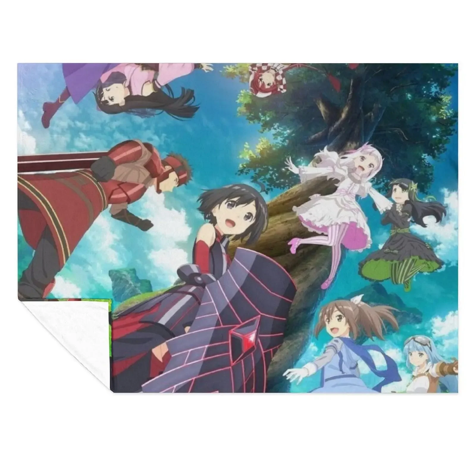 

BOFURI: I Don't Want to Get Hurt, so I'll Max Out My Defense 3 Throw Blanket Hairys for winter Stuffeds Decoratives Blankets