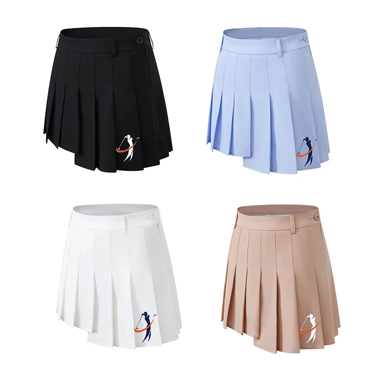 

Golf Pleated Skirt Spring/Summer New Products Women's Outdoor Quick Drying Sports Shorts Inner Lining Skirt Irregular Ball Skirt