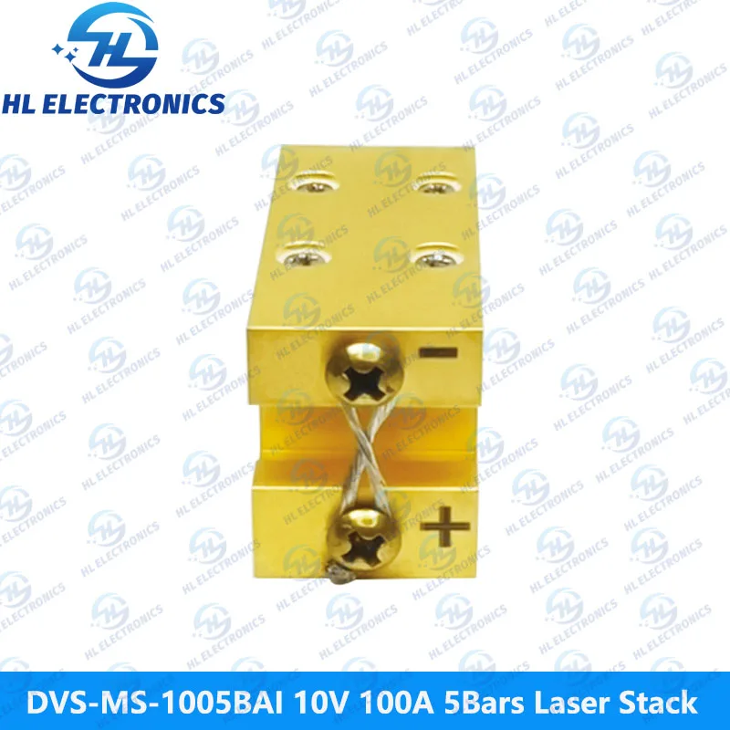 DVS-MS-1005BAI 10V 100A 5Bars 500W 808nm Laser Stack for Hair Removal Machine