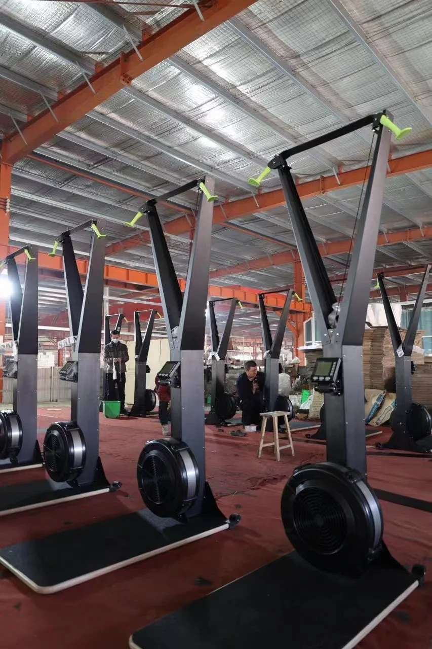 Attrezzatura per allenamento per sci nordico per tutto il corpo, cardio fitness, resistenza all'acqua per interni, vogatore da sci