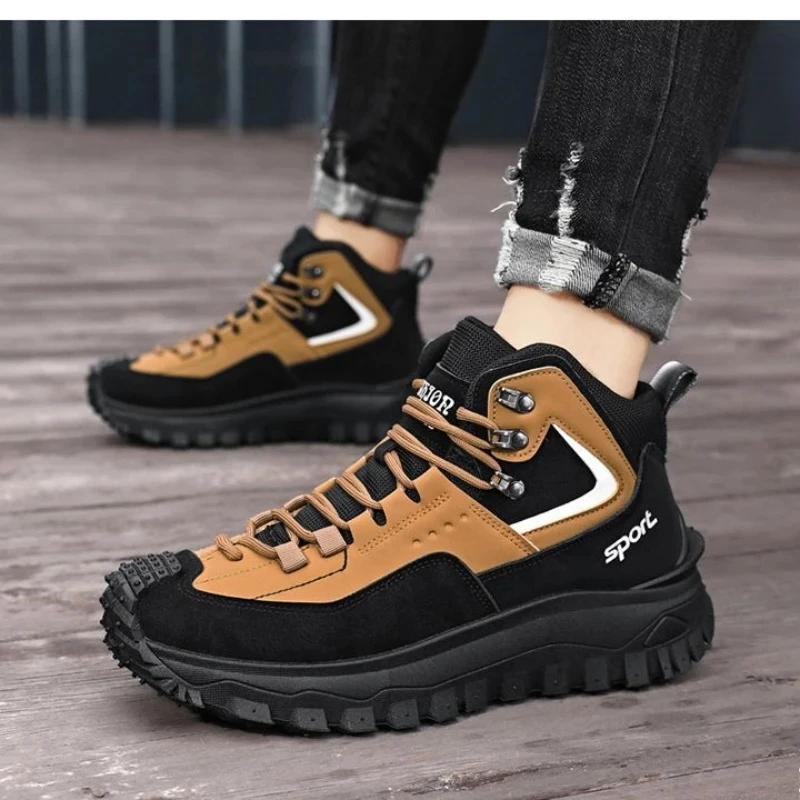 

New Men's Sneakers Fashionable Versatile Anti Slip Wear-resistant Men's Shoes Casual Comfortable Sports Shoes Spring Autumn Male