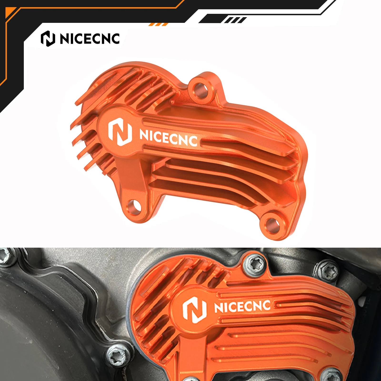 

NICECNC Water Pump Cover For KTM EXC 300 XCW 300 XC-W 250 EXC 250 2020-2023 SX 250 XC300 XC250 2019-2022 For Husqvarna GasGas