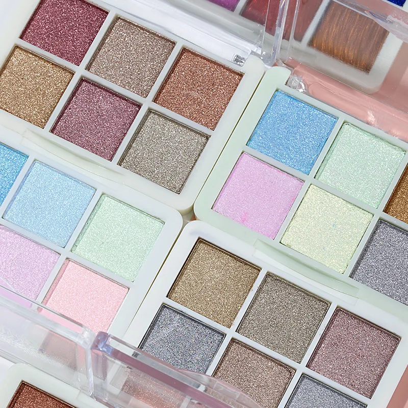 1PS 6colors Solid Magic Mirror Powder Nail Glitter Mirror Illusion Aurora Powder Super Bright Glass Fine Flash Glitter for Nails image 4