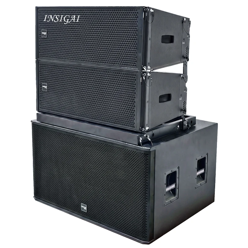 Dual 12 Inch 2 3 Way Line Array Speakers Professional Stage Outdoor Passive Active Line Array Speaker System
