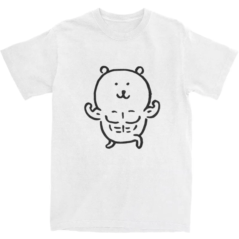 Neue Frühjahr/Sommer-Kollektion T-Shirt für Herren und Damen mit Muskelbär-Print, Hochwertig, Locker Geschnitten, Modisch, Den Du Nicht Abziehen Möchtest