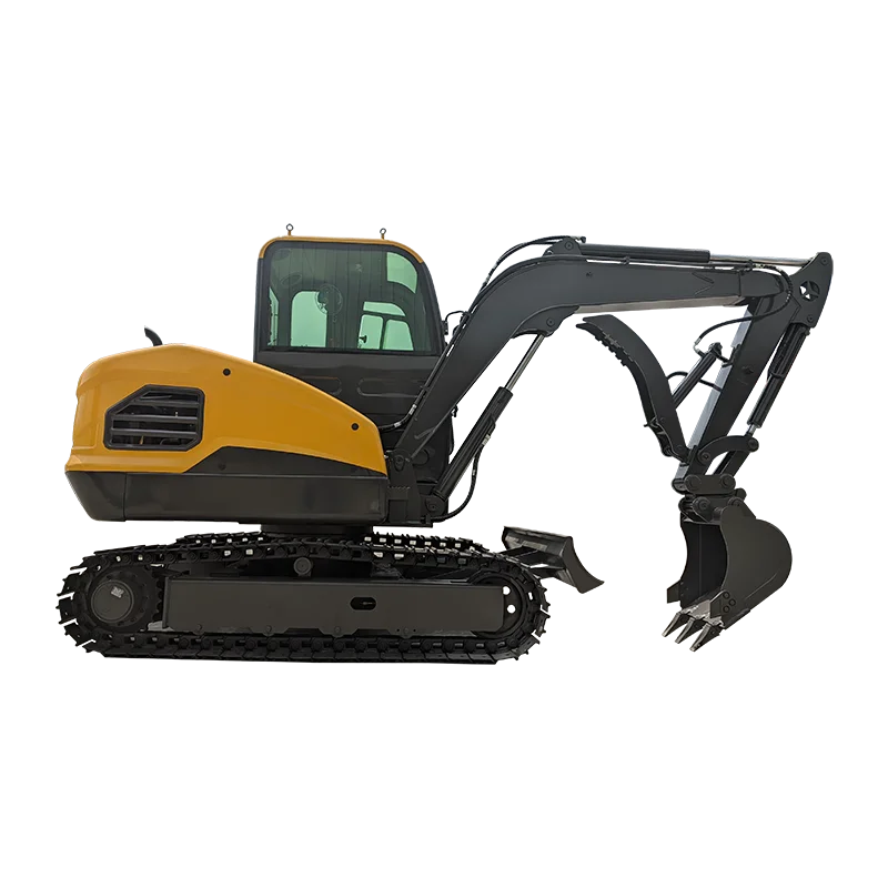 Customized small excavator household soil excavation agricultural micro excavation 4-ton crawler small hook machine engineering