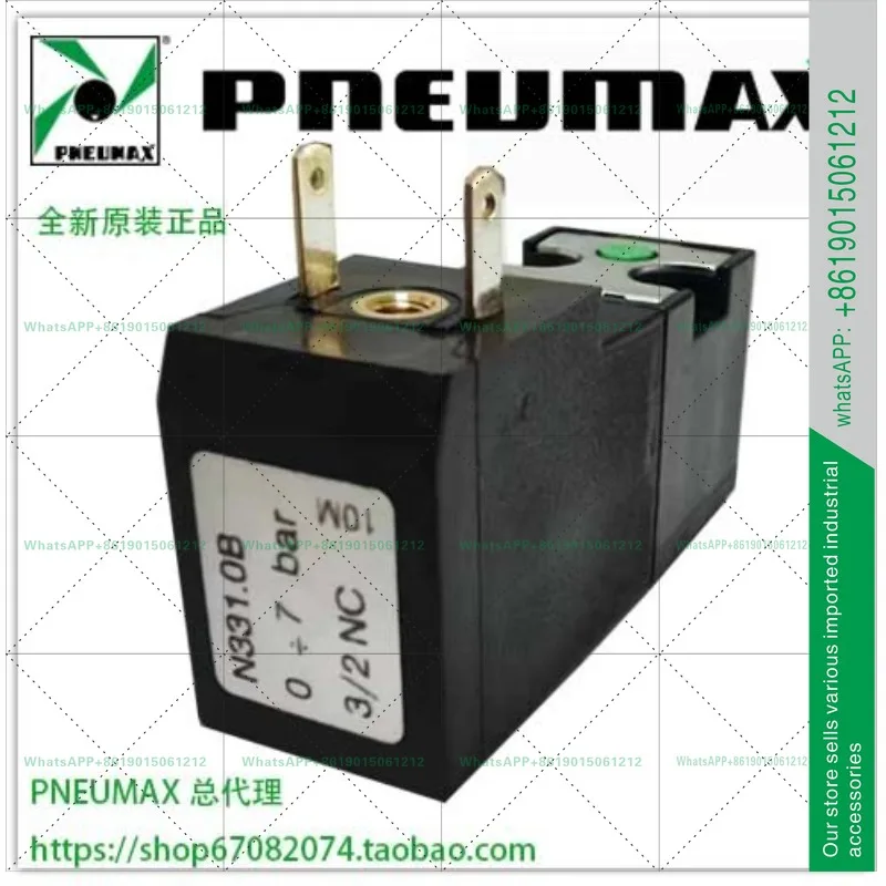 PNEUMAX Micro Solenoid Valve N331.0B.0A and N331.R0E-8 New original