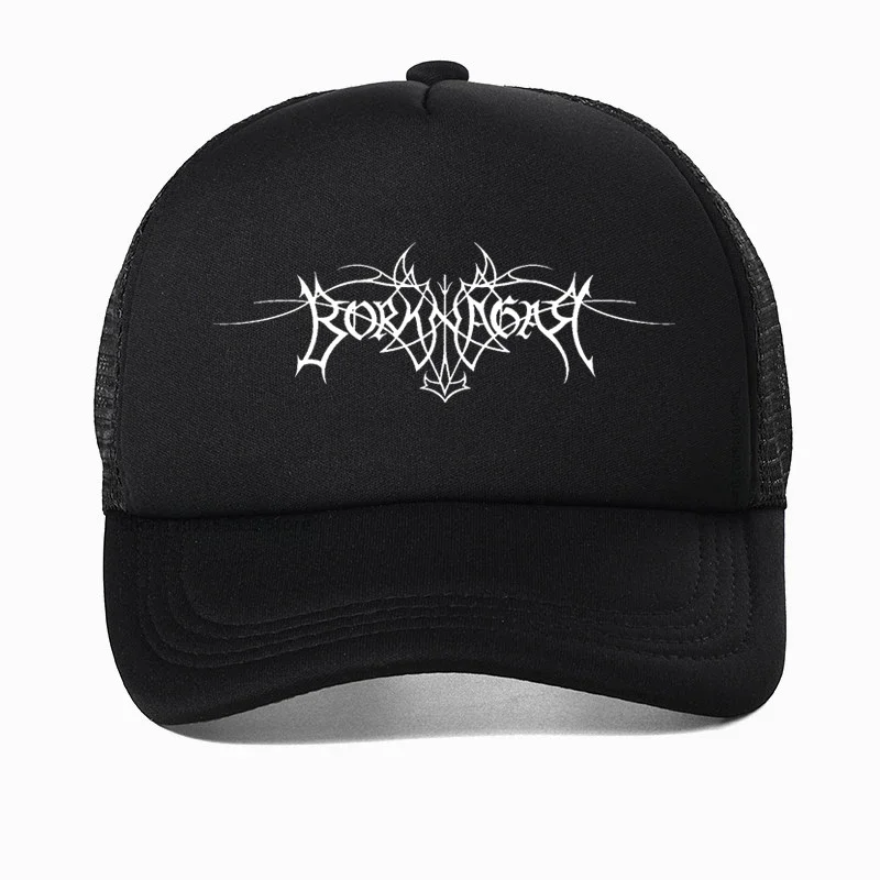 

Borknagar Band Logo Baseball cap Norwegian Black Metal Band men hat cool Norwegian Dark Metal Adjustable Snapback hats Gorras