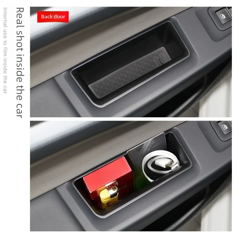 FOR Volkswagen Golf 8 Armrest & Center Console Storage Tray Anti‑Slip Dust‑Proof Odor‑Free Durable Interior Accessory
