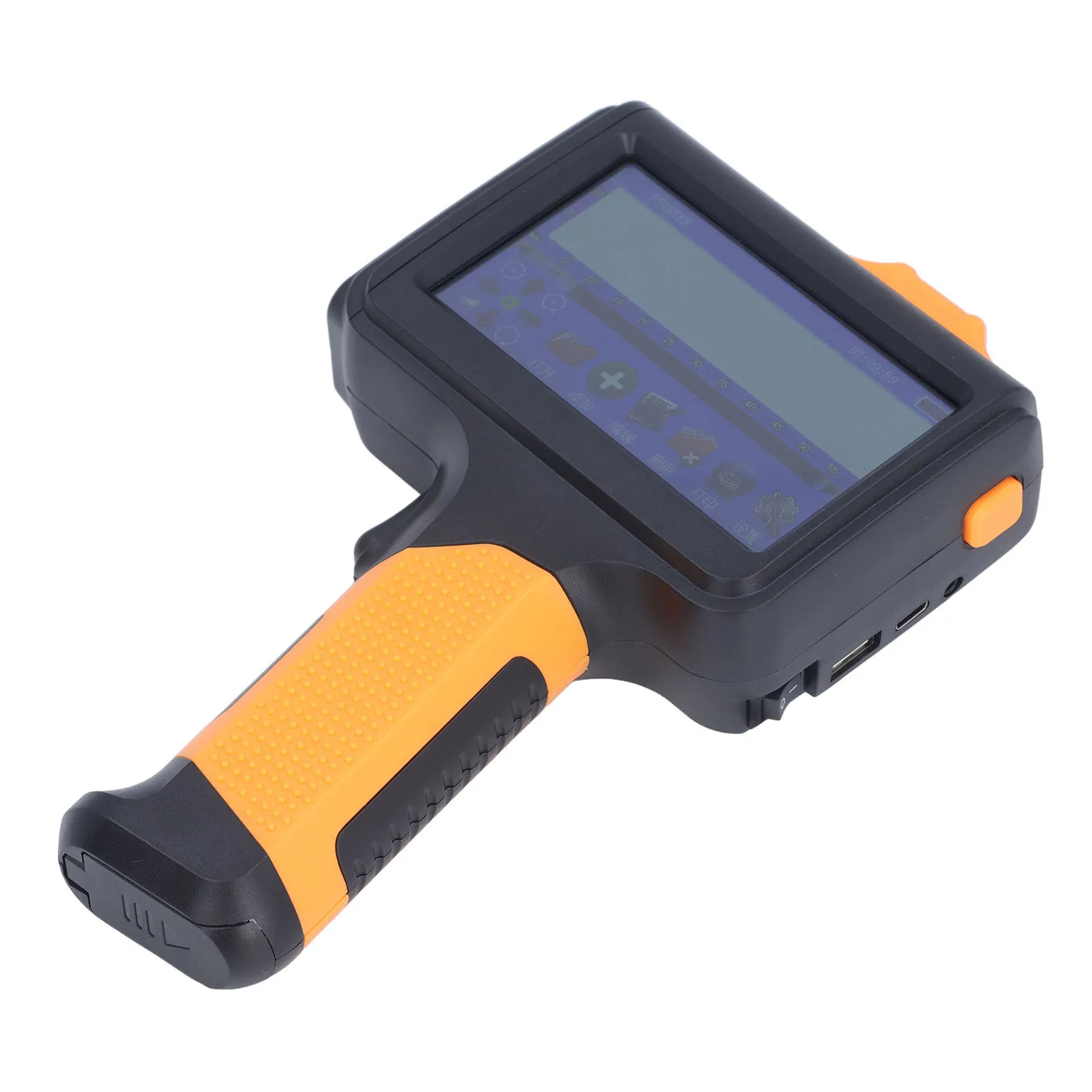 12,7 mm tragbarer Tintenstrahldrucker BT 4,3 Zoll LED-Touchscreen 600 dpi Tintenstrahl-Kodierungsmaschine für Text, Zahlen, Symbole, QR-Codes, Barcodes