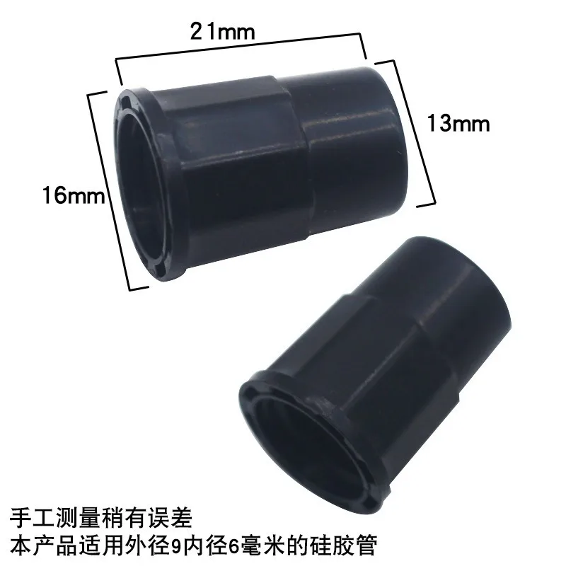 Water heating blanket hose straight connector inlet outlet pipe nut universal replacement fitting