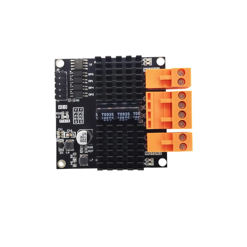 Motor drive module 12/24V/7A160W dual DC motor drive board module H-bridge L298 logic