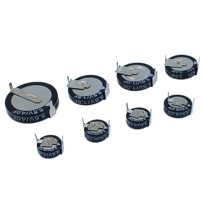 High Quality Original Factory 2.7V Super Farad Capacitor 1F~100F for Driving Recorder and Drone Wholesale Price