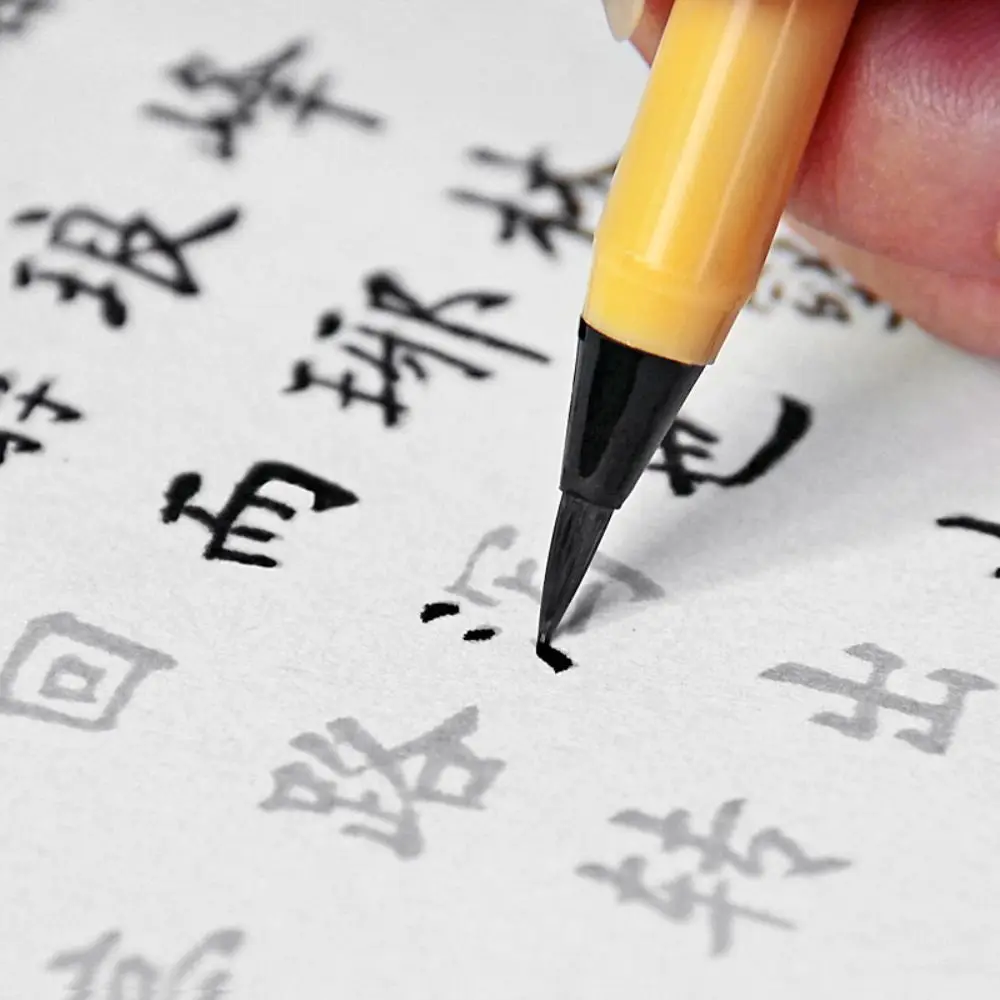 Pincel de caligrafia profissional tradicional chinês novato gancho linha pincel pintura desenho arte escrita escova estudante