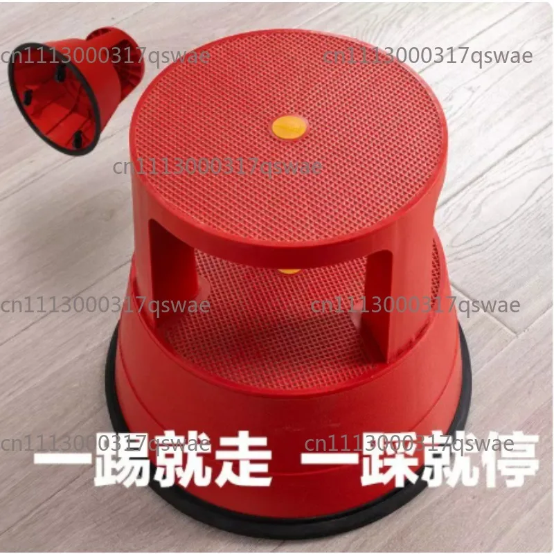 Library Stool: Movable Book Stool